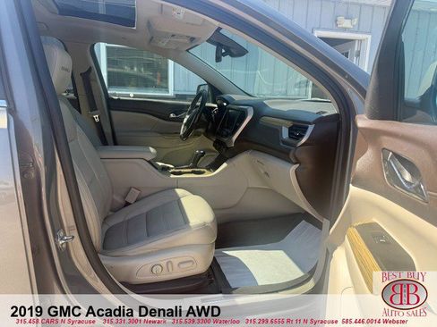 Used 2019 GMC Acadia Denali w/ LPO, Floor Liner Package AWD/4WD image 6