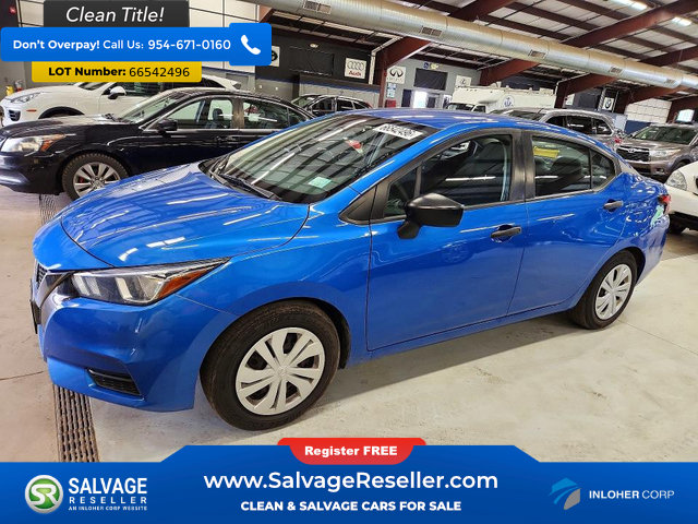 Used 2020 Nissan Versa S FWD image 1
