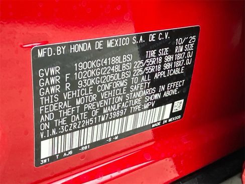 New 2026 Honda HR-V Sport image 33