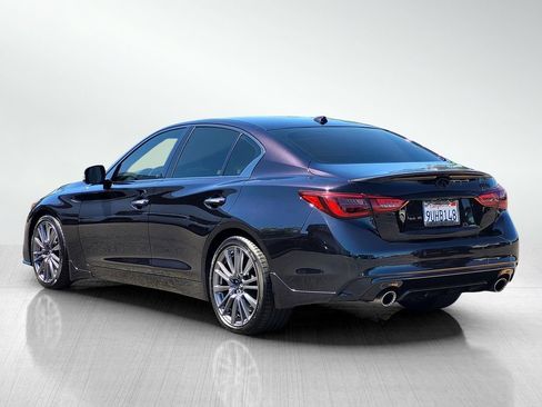 Used 2023 INFINITI Q50 Red Sport 400 w/ Black Opal Edition RWD image 6