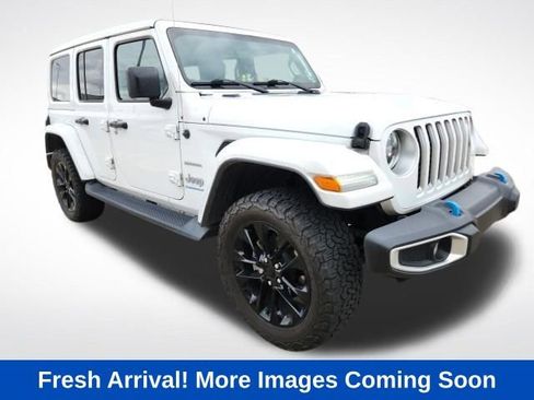 Used 2023 Jeep Wrangler Unlimited Sahara w/ Cold Weather Group image 1