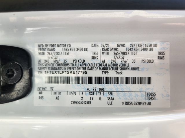 Certified 2025 Ford F150 XL AWD/4WD image 25