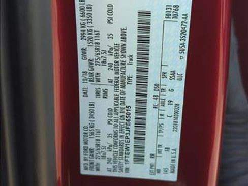 Used 2018 Ford F150 XLT w/ Equipment Group 302A Luxury image 27