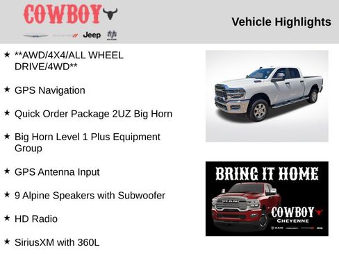 Used 2026 RAM 2500 Big Horn AWD/4WD image 5