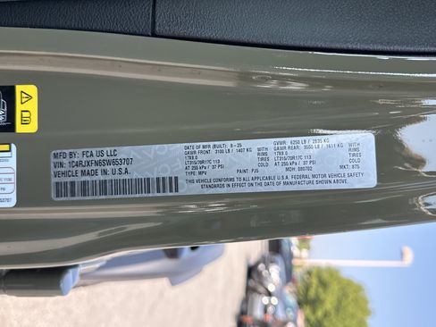 New 2025 Jeep Wrangler Rubicon w/ XTREMEE 35" Tire Package image 33