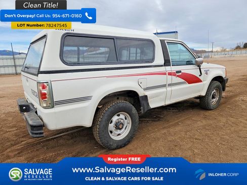 Used 1989 MAZDA B-Series Pickup 4x4 Regular Cab B2600i image 4