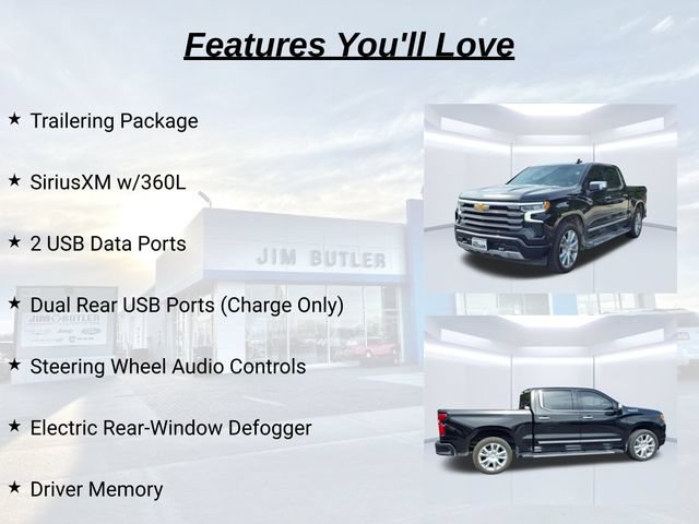 Used 2024 Chevrolet Silverado 1500 High Country w/ High Country Premium Package AWD/4WD image 19