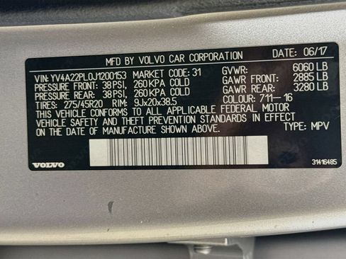 Used 2018 Volvo XC90 T6 Inscription w/ Convenience Package AWD/4WD image 42