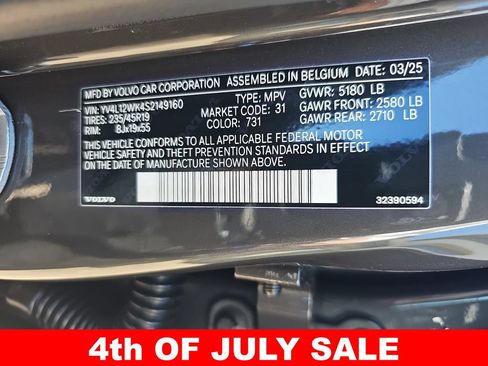 Used 2025 Volvo V60 B5 Cross Country Plus AWD/4WD image 43