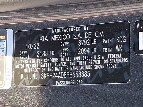 Certified 2023 Kia Forte LXS FWD image 22