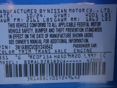 Used 2025 Nissan Sentra SV image 10