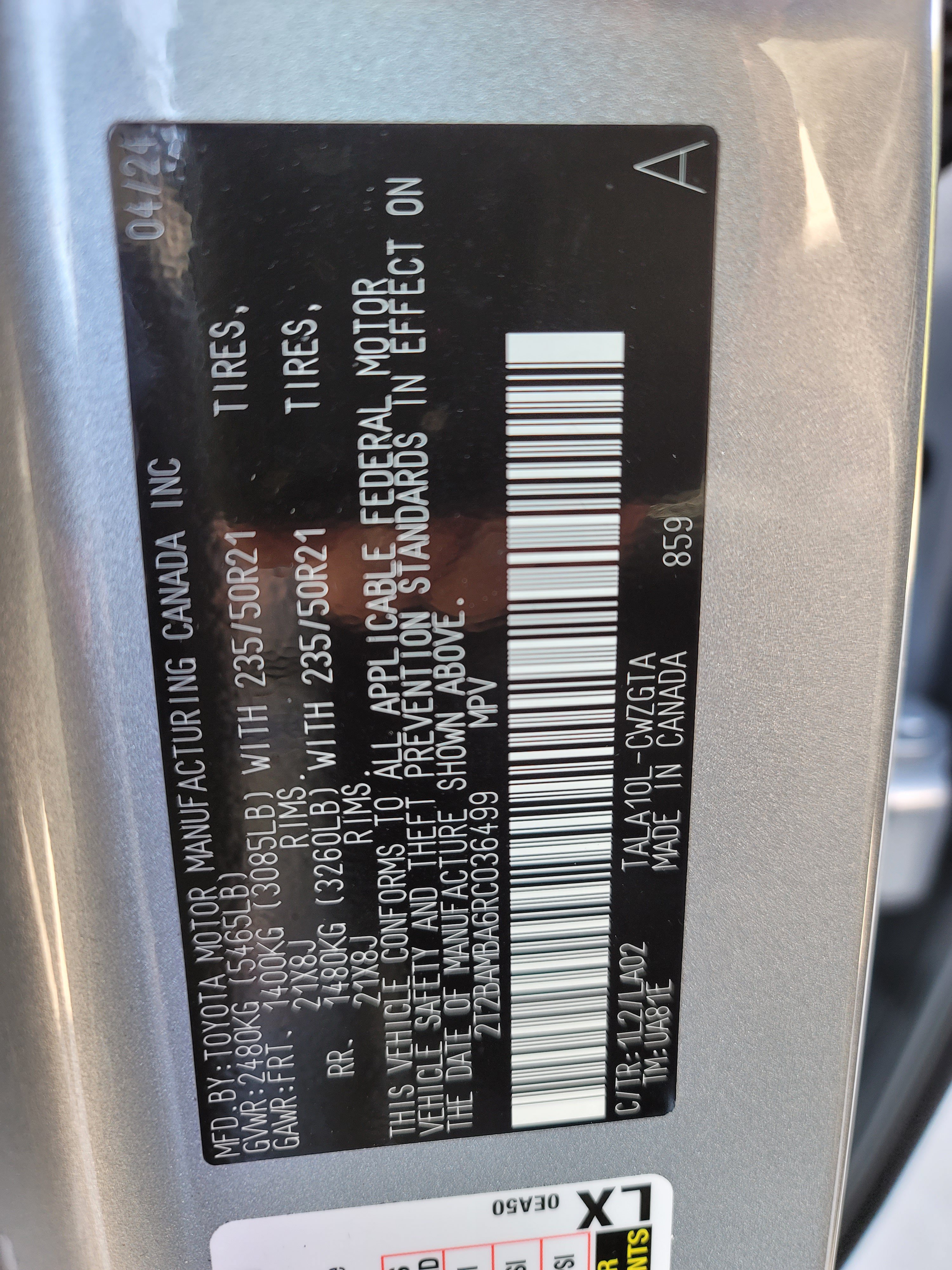 Certified 2025 Lexus TX 350 FWD w/ Technology Package image 29