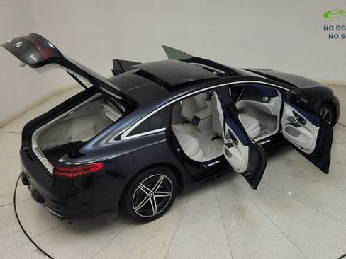 Used 2023 Mercedes-Benz EQS 450+ 4MATIC Sedan w/ Manufactur Interior Package image 35