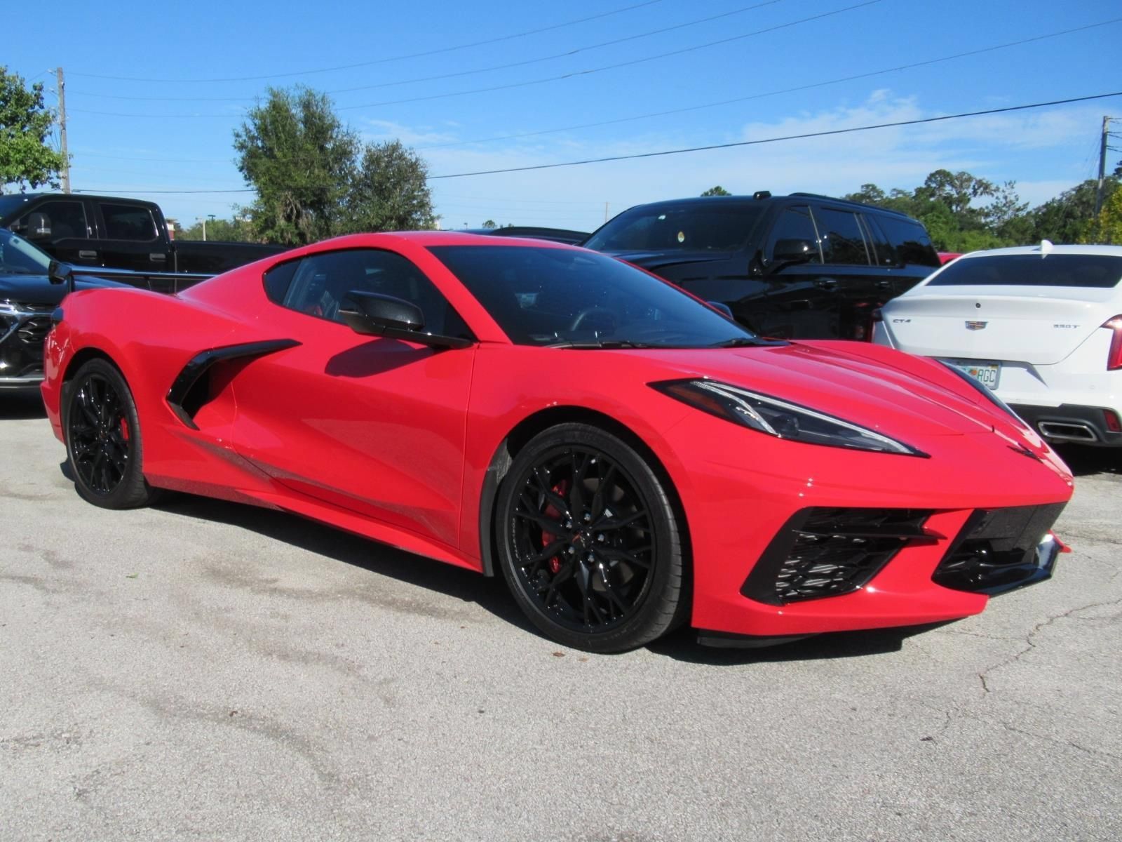 Used 2024 Chevrolet Corvette Stingray Preferred Cpe w/ Stealth Interior Trim Package RWD image 1