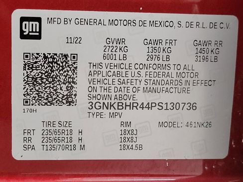 Certified 2023 Chevrolet Blazer LT w/ Convenience Package image 27