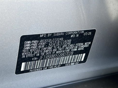 New 2025 Subaru WRX Limited image 26