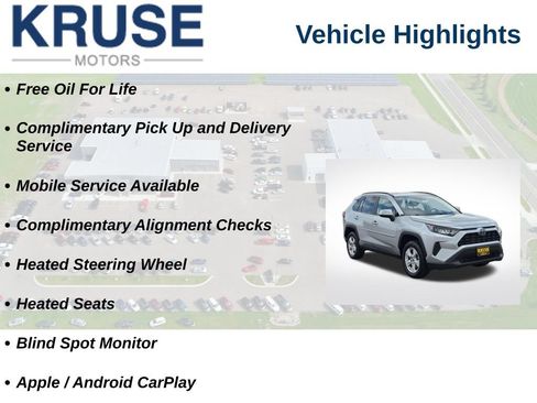 Used 2019 Toyota RAV4 LE w/ Carpet Mat Package AWD/4WD image 10