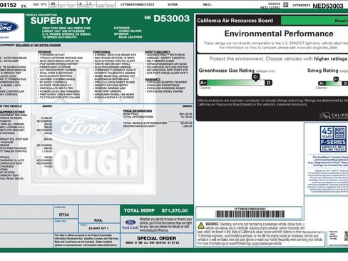 Used 2022 Ford F250 Lariat AWD/4WD image 4