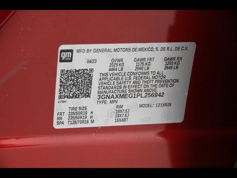 Certified 2023 Chevrolet Equinox RS FWD image 24