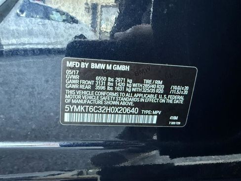 Used 2017 BMW X5 M image 40