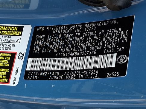Used 2024 Toyota Camry SE FWD image 26