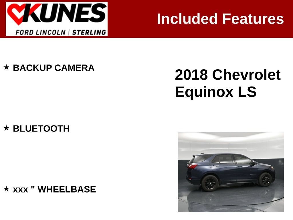 Used 2018 Chevrolet Equinox LS FWD image 2