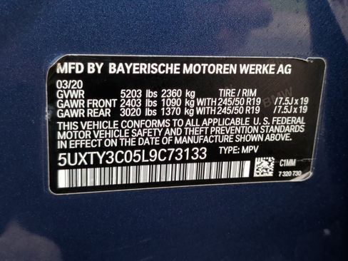Used 2020 BMW X3 sDrive30i w/ Premium Package RWD image 40