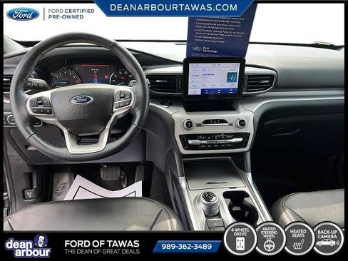 Certified 2023 Ford Explorer XLT w/ Equipment Group 202A AWD/4WD image 3