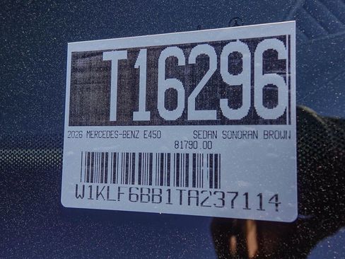 New 2026 Mercedes-Benz E 450 4MATIC Sedan image 27