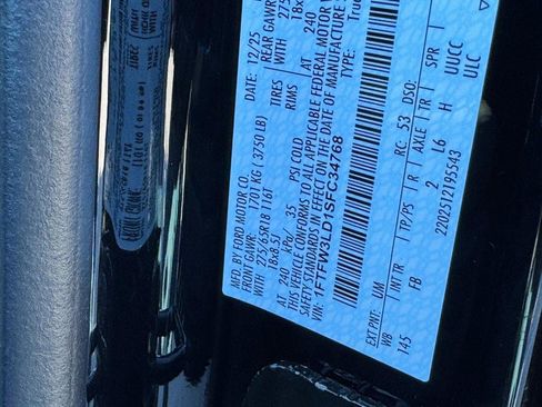 New 2025 Ford F150 XLT w/ Equipment Group 302A MID image 18