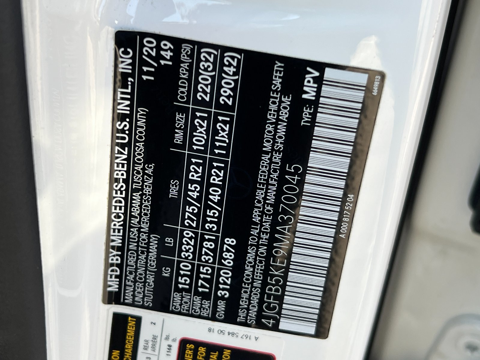 Certified 2021 Mercedes-Benz GLE 450 4MATIC image 28
