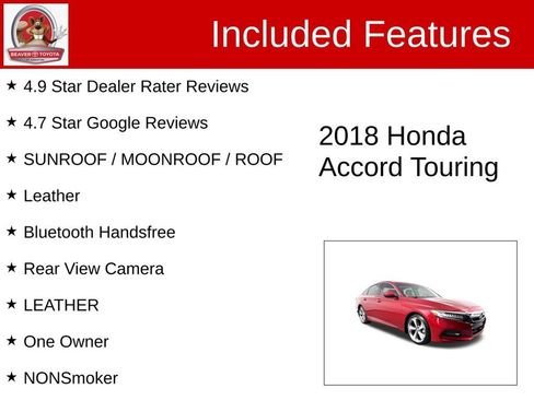 Used 2018 Honda Accord Touring image 4