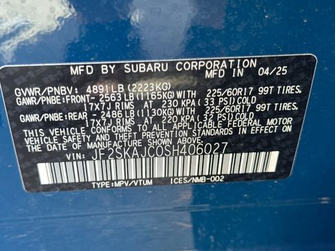 Used 2025 Subaru Forester Wilderness w/ Wilderness Package AWD/4WD image 31