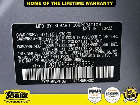 Used 2023 Subaru Crosstrek 2.0i Premium image 43