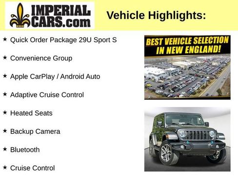 Used 2024 Jeep Wrangler Unlimited w/ Convenience Group AWD/4WD image 8