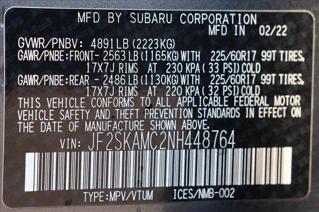 Used 2022 Subaru Forester Wilderness w/ Wilderness Package AWD/4WD image 17