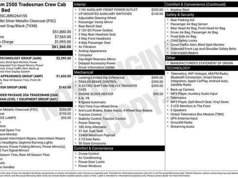 Certified 2024 RAM 2500 Tradesman w/ Towing Technology Group AWD/4WD image 39