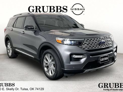 Used 2021 Ford Explorer Limited w/ Equipment Group 301A AWD/4WD image 1