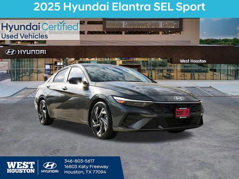 Certified 2025 Hyundai Elantra Sport image 1
