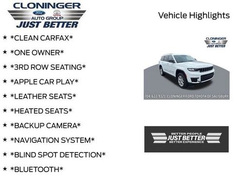Used 2023 Jeep Grand Cherokee L Limited RWD image 3