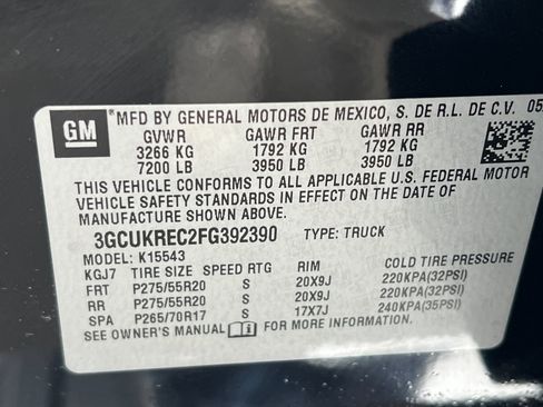 Used 2015 Chevrolet Silverado 1500 LT w/ Custom Sport Edition AWD/4WD image 26