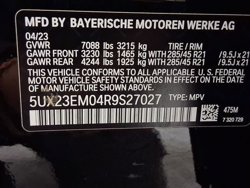 Certified 2024 BMW X7 xDrive40i w/ Parking Assistance Package AWD/4WD image 18
