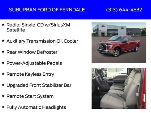 Used 2016 Ford F150 XLT w/ Equipment Group 302A Luxury image 21