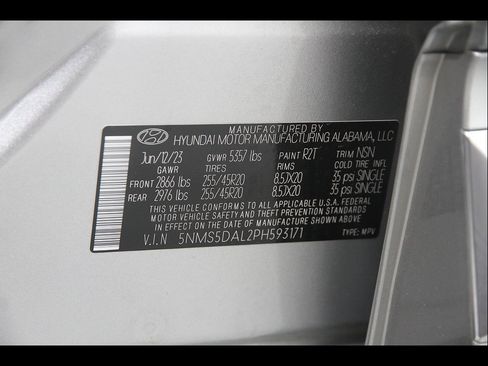 Certified 2023 Hyundai Santa Fe Calligraphy w/ Cargo Package AWD/4WD image 23