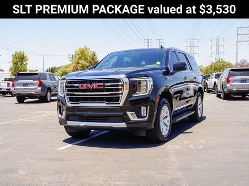 Used 2022 GMC Yukon SLT w/ SLT Premium Package AWD/4WD image 3
