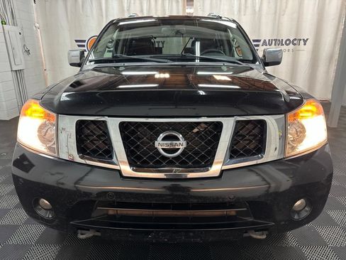 Used 2014 Nissan Armada Platinum w/ 2nd Row Captain Seat Package AWD/4WD image 3