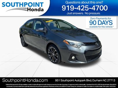 Used 2015 Toyota Corolla S