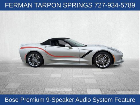 Used 2017 Chevrolet Corvette Stingray 2D Convertible w/ 3LT Preferred Equipment Group image 12