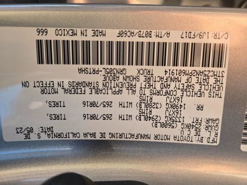 Used 2023 Toyota Tacoma TRD Off-Road w/ Technology Package image 12