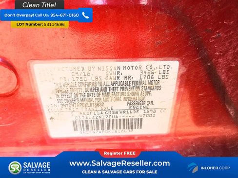 Used 2019 Nissan Versa S Plus FWD image 16